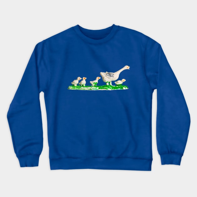 PLASTIC FANTASTIC Geese Crewneck Sweatshirt by Danny Germansen